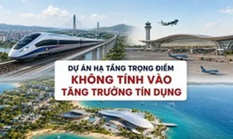 Khoản vay cho loạt dự án hạ tầng trọng điểm hơn 752.000 tỷ của Vingroup, Sun Group và Masterise được loại trừ khi tính tăng trưởng tín dụng