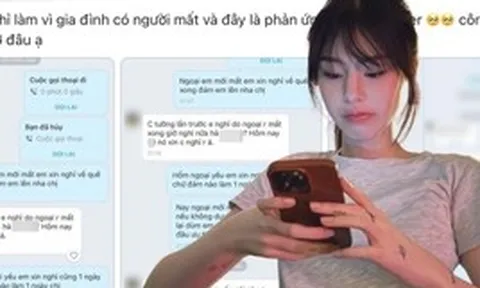 Nhắn tin xin nghỉ vì bà ngoại mất nhưng sếp không cho: Viral vì ai cũng nói “thương chị sếp”