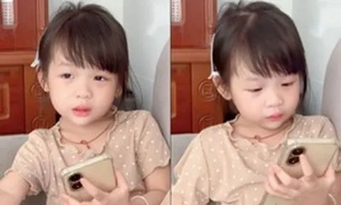 Bé gái mếu máo vì chán nghỉ hè, đòi đi làm với bố, dân mạng đua nhau tuyển dụng