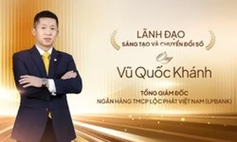 Tổng Giám đốc LPBank được vinh danh “Lãnh đạo Sáng tạo và Chuyển đổi số”