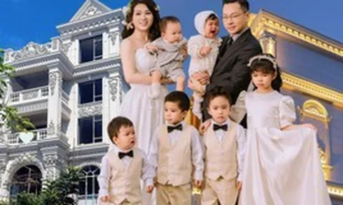 10 năm sinh 6 đứa con, nhà thuê 5 người giúp việc: Nhan sắc và cách người mẹ kiếm tiền gây chú ý