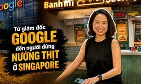 Từ giám đốc Google đến người đứng nướng thịt ở Singapore: ‘Một năm bán bánh mì, tôi hiểu hơn giá trị của lao động’
