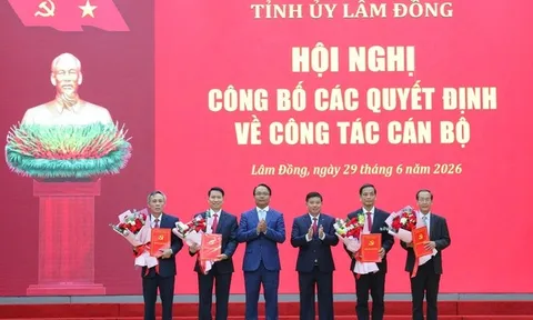 Lâm Đồng điều động và bổ nhiệm nhiều cán bộ chủ chốt