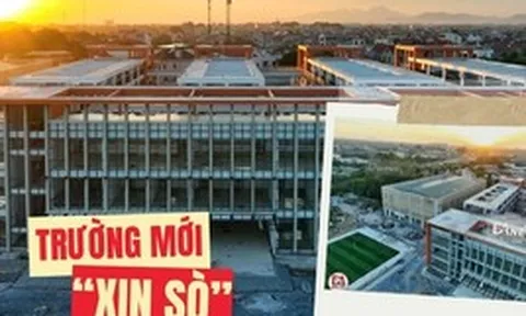 Cận cảnh ngôi trường hơn 200 tỷ, vừa xây xong ở Hà Nội và đã tuyển sinh từ năm nay: To đẹp cỡ nào mà phụ huynh xuýt xoa mãi!