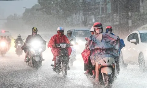 Mưa lớn chưa dứt, miền Bắc lại sắp đón đợt mưa to "sầm sập" do ảnh hưởng bão số 1
