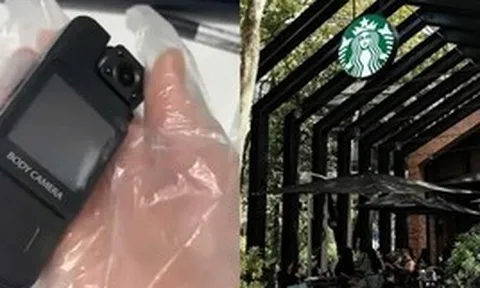 Cận cảnh vật nghi "giống camera giấu kín" được phát hiện trong nhà vệ sinh ở Starbucks: Đã giao nộp cho công an