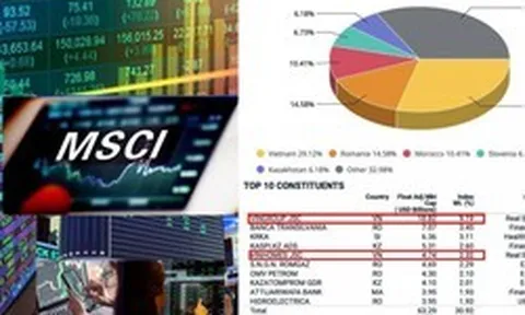 MSCI tái cơ cấu: Cổ phiếu ngân hàng Việt Nam lên ngôi