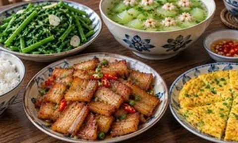 Mâm cơm chưa đến 100k cho 4 người: Nhìn qua tưởng đơn giản, nhìn kỹ mới thấy cách chọn món rất khéo
