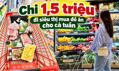 Mẹ đảm tiết lộ cách chi 1,5 triệu mua thực phẩm cả tuần: Không đi chợ vì "cầm 500k cũng hết 500k"
