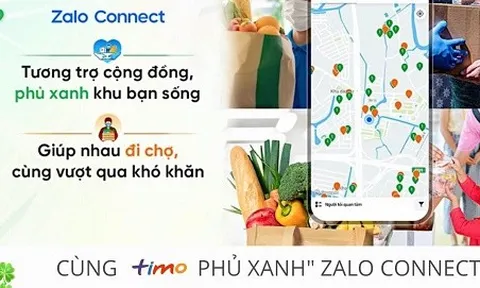 Cùng Timo “phủ xanh” Zalo Connect - Để không còn ai phải cô đơn giữa mùa dịch.