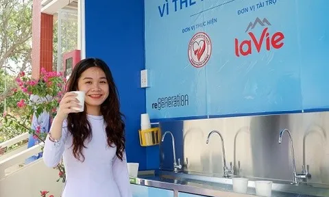 La Vie tài trợ hệ thống nước uống cho gần 10.000 học sinh ở Long An
