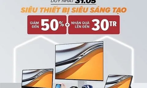 Huawei giảm mạnh đến 50%, tặng quà đến 30 triệu trong ngày sale thương hiệu trên Lazada
