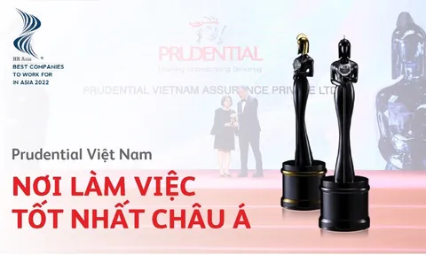 Prudential Việt Nam giành giải thưởng kép tại Insurance Asia Awards 2022 và HR Asia Awards 2022