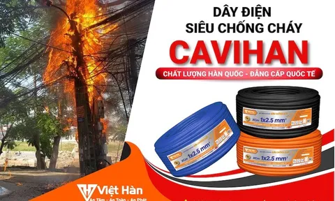 Phòng chống " giặc lửa" cho gia đình hiệu quả từ dây điện chống cháy
