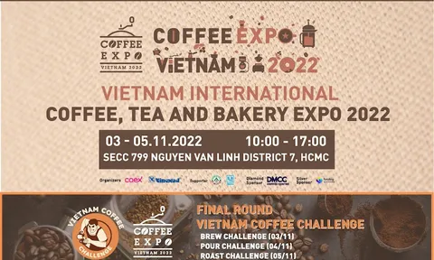 HỌC PHA CHẾ VÀ LÀM BÁNH MIỄN PHÍ TẠI TRIỂN LÃM QUỐC TẾ CÀ PHÊ, TRÀ VÀ BÁNH NGỌT - COFFEE EXPO 2022