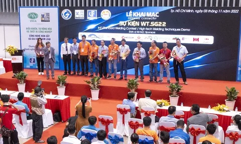 Khai mạc Hội thi tay nghề hàn Quốc tế WT.SG22