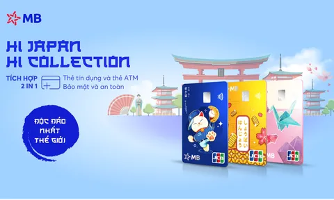 Gen Z “mê mẩn” Bộ sưu tập thẻ MB Hi JCB Collection với thiết kế độc lạ, tích hợp ATM và tín dụng