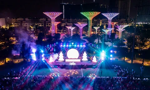 Xuân rộn ràng tại “Thành phố thông minh” – Công viên Vinhomes Grand Park