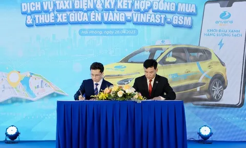 Én Vàng mua và thuê 150 xe ô tô điện VinFast, ra mắt dịch vụ taxi điện đầu tiên tại Hải Phòng