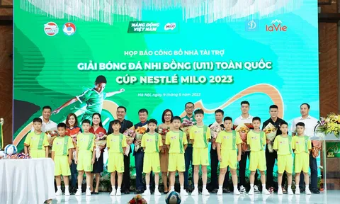 Nestlé MILO đồng hành cùng Giải Bóng đá Nhi đồng (U11) toàn quốc – Cúp Nestlé MILO 2023