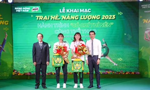 Nestlé MILO tổ chức Trại hè năng lượng 2023 (E-Camp) – Trung Tâm Rèn Ý Chí cho hàng ngàn trẻ em trên toàn quốc