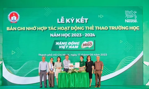 Nestlé Milo tặng gần 3 triệu hộp MILO nhân ngày tựu trường