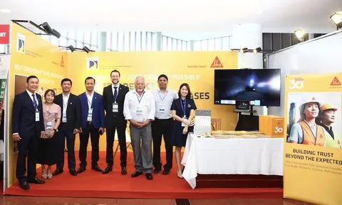Sika Việt Nam gây ấn tượng với giải pháp chống thấm đường hầm tại hội thảo TISDIC 2023