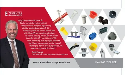 Essentra Components : Ông lớn ngành linh kiện công nghiệp quyết định tiến sâu hơn vào thị trường Việt Nam