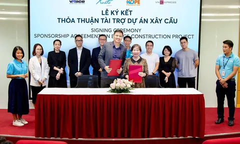 KUSTO HOME KÝ KẾT TÀI TRỢ DỰ ÁN XÂY CẦU CÙNG HOPE FOUNDATION