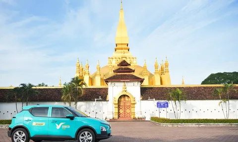 Ngắm trước dàn taxi điện Xanh SM sắp lăn bánh tại Lào
