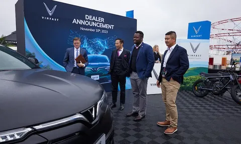 VinFast nhận được 70 đơn đăng ký hợp tác từ các đại lý phân phối trên toàn nước Mỹ, dự kiến mở rộng mạng lưới tới 125 điểm bán trên toàn lãnh thổ quốc gia này