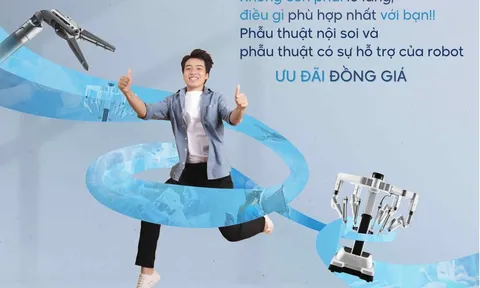 “Tân trang” sức khỏe với phẫu thuật Robot