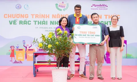 Mondelez Kinh Đô nâng cao nhận thức bảo vệ môi trường thông qua sáng kiến “Trash Right”