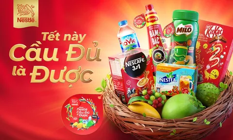 Nestlé đem lại nhiều hoạt động ý nghĩa cho người tiêu dùng với chiến dịch Tết “Cầu Đủ Là Được