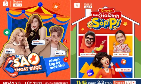 3.3 Shopee Live Siêu Sale - Sale lớn đầu tiên mở ra “vũ trụ” mua sắm giải trí bùng nổ đầu năm 2024