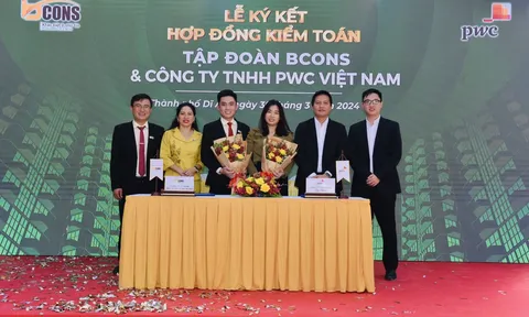 Tập đoàn Bcons khai trương khu căn hộ mẫu tháp Bcons City và Ký kết hợp đồng kiểm toán với PWC