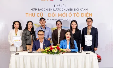 Vinfast hợp tác với Chợ Tốt triển khai chương trình Thu cũ – Đổi mới ô tô điện