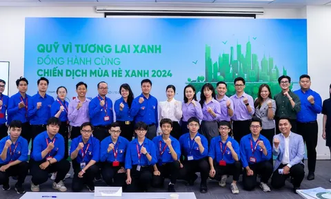 Quỹ Vì tương lai xanh đồng hành cùng chiến dịch Mùa hè xanh 2024