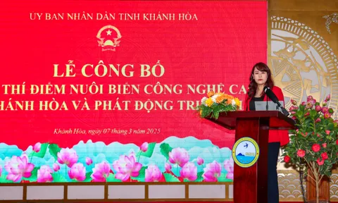 Quỹ Thiện Tâm đồng hành cùng Khánh Hòa triển khai đề án thí điểm nuôi biển công nghệ cao