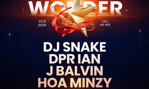 “Moments of Wonder” - Đại nhạc hội đặc biệt kỷ niệm 80 năm Quốc khánh với dàn sao “khủng”: DJ Snake, J Balvin, The Kid LAROI, DPR IAN…