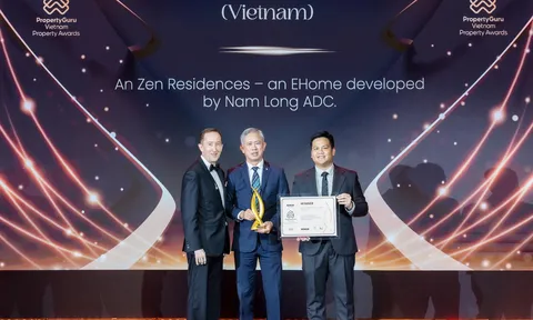 EHome của Nam Long ADC khẳng định vị thế tiên phong dòng nhà ở vừa túi tiền với “cú đúp” giải thưởng lớn tại PropertyGuru Vietnam 2025