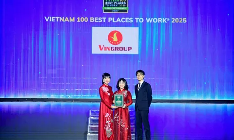 Vingroup giữ vững sức hút khi 5 công ty trụ cột dẫn đầu “Nơi làm việc tốt nhất theo ngành”