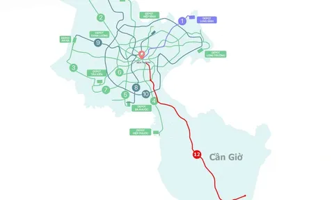 Dự án đường sắt Bến Thành - Cần Giờ 4 tỷ USD dự kiến khởi công ngày 19/12