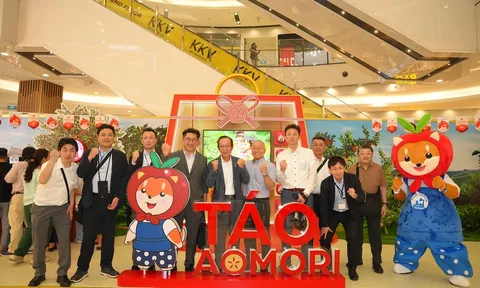 JA ZENNOH AOMORI tổ chức sự kiện quảng bá Táo Aomori tại AEON MALL Tân Phú Celadon