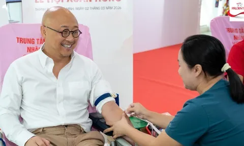 Tập thể nhân viên, tư vấn viên Prudential khởi đầu năm mới ý nghĩa bằng hoạt động hiến máu