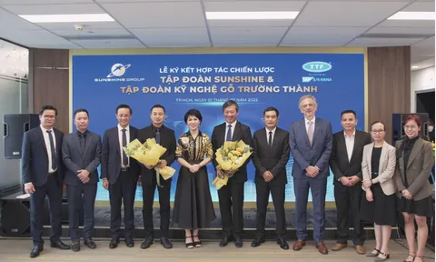 Sunshine Group “bắt tay” hợp tác chiến lược với Tập đoàn Kỹ nghệ Gỗ Trường Thành