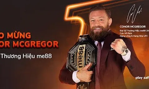 Võ Sĩ Conor McGregor công bố đối tác năm 2022/23