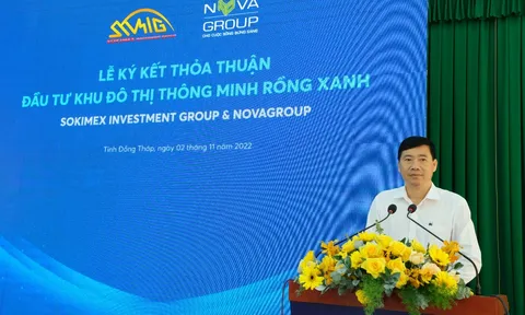 NovaGroup và Sokimex cam kết đầu tư, phát triển dự án khu đô thị BLUE DRAGON