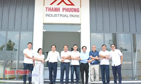 Hiệp hội chế biến gỗ tỉnh Bình Dương tìm hiểu cơ hội hợp tác, đầu tư tại Cụm công nghiệp Tân Tiến 1 & Tân Tiến 2