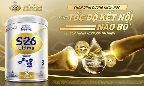 Nestlé chính thức giới thiệu sản phẩm dinh dưỡng khoa học S-26 Ultima3